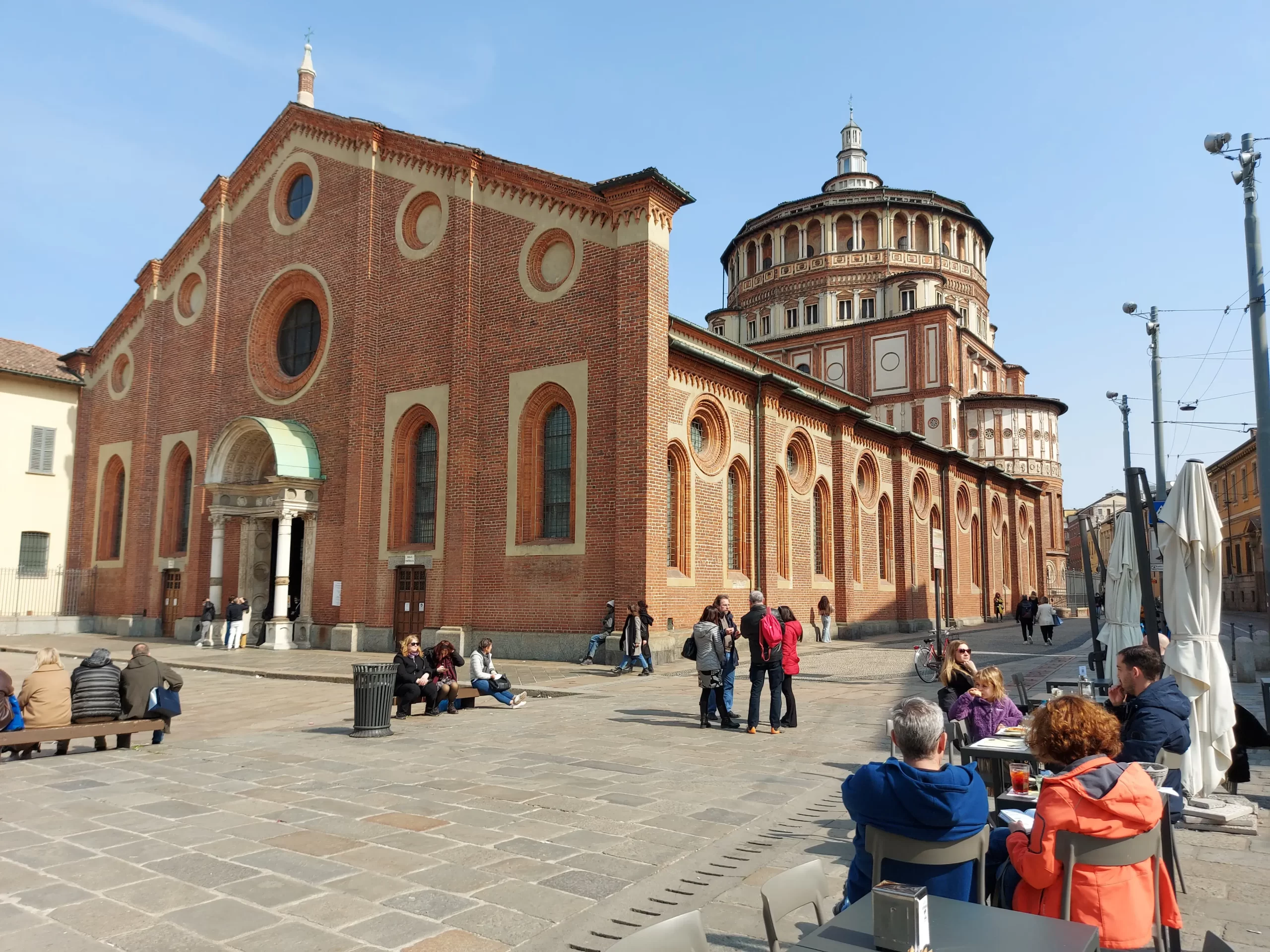 Kirche Santa Maria delle Grazie, ein Highlight für ein perfektes Mailand Wochenende