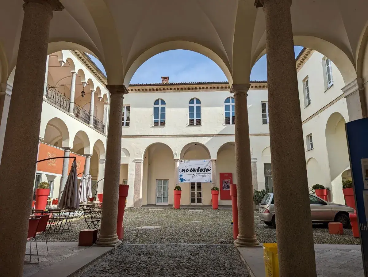 Innenhof des Ferrero La Marmora, einer Biella Sehenswürdigkeit