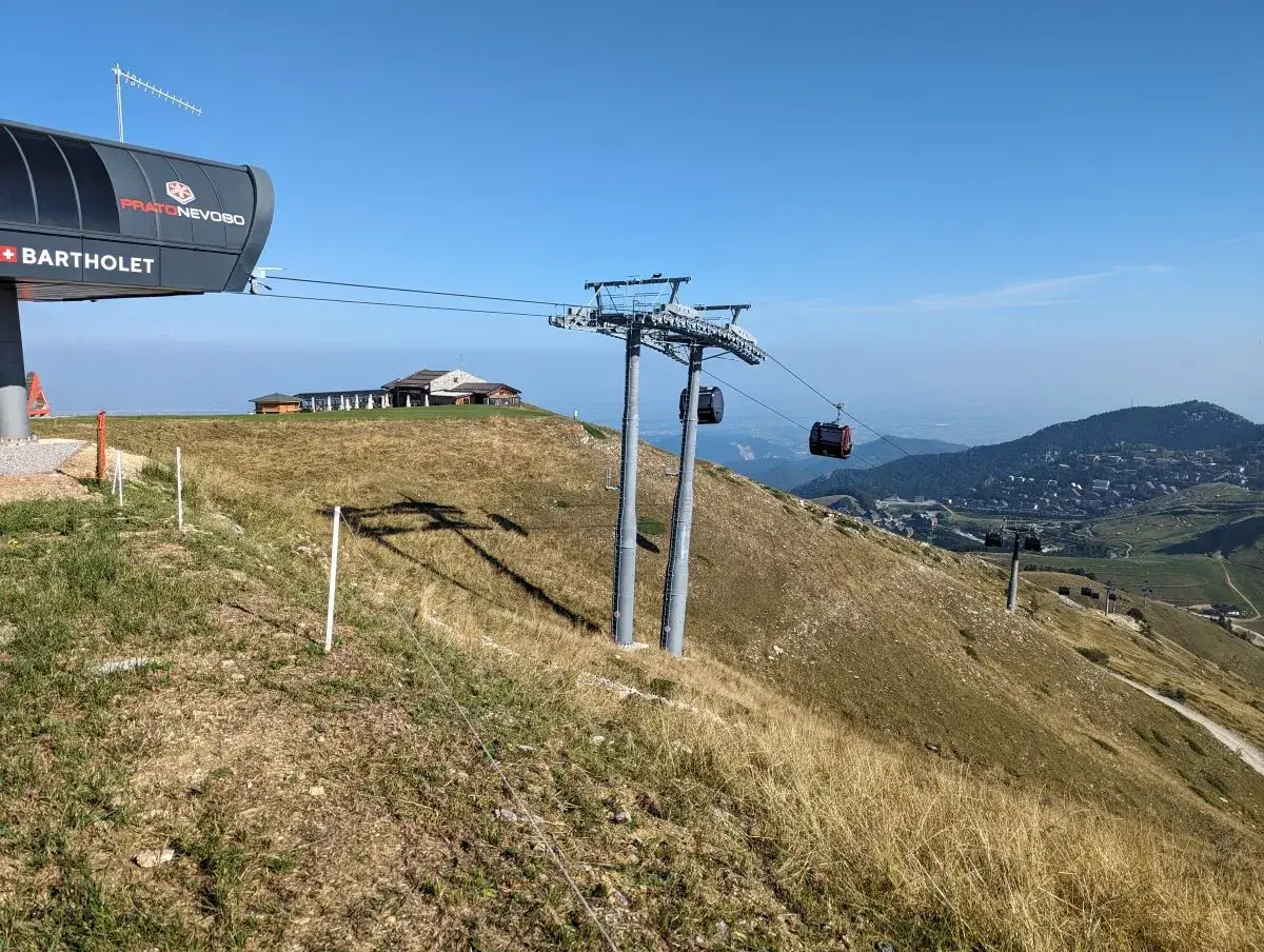 Gondelbahn La Rossa von Prato Nevoso