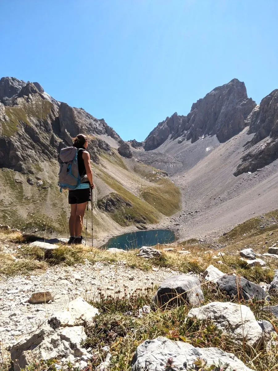 Lago d'Apsoi auf dem Sentiero Pier Giorgio Frassati