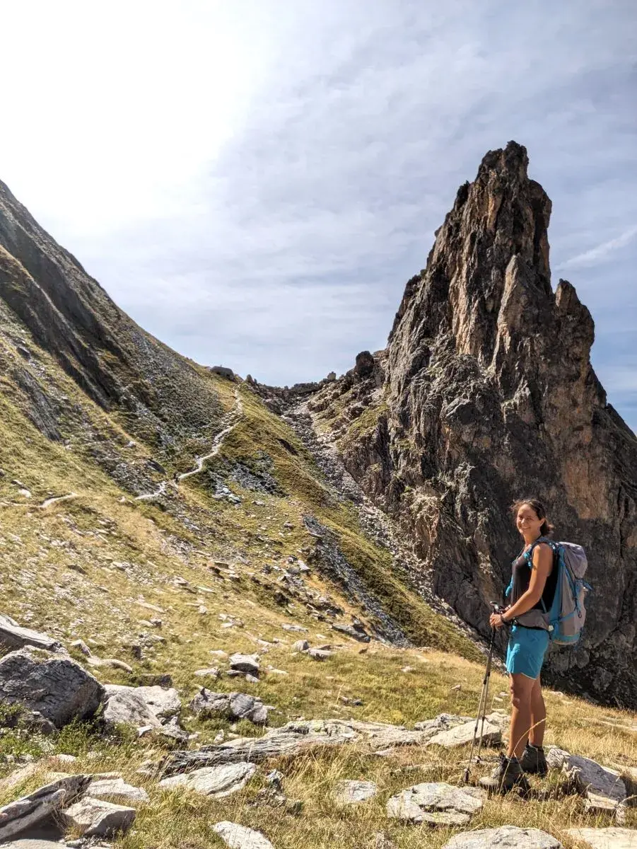 Rocca Castello, hinter dem Colle Gregori
